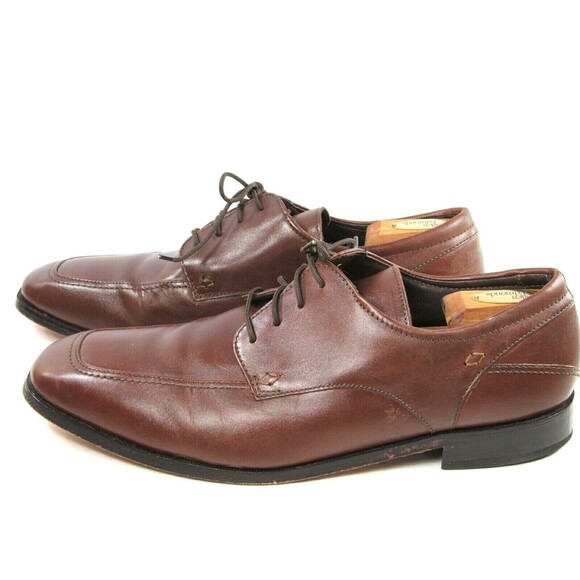 Florsheim Oxfords Washington Brown Leather Apron Toe Mens Size US 13 D main image 6